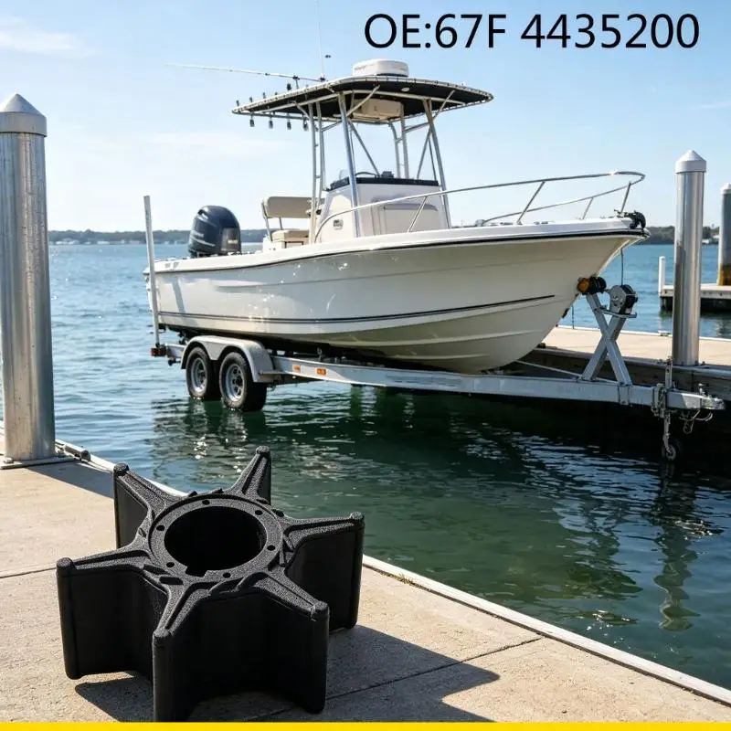 SZCH Marine Impeller for Outboard 75 80 85 90 115 200HP, 67F-44352-00 Reference Number and Keyed Center Hub Structure for Water