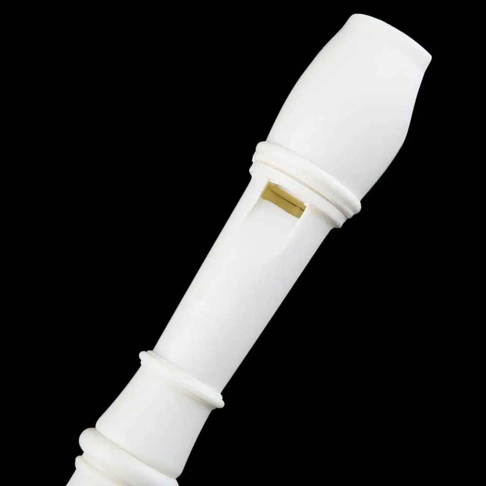 Profissional Treble Soprano Recorder, oito furos, flauta longa, produto comestível, ABS, não-tóxico, instrumentos de sopro