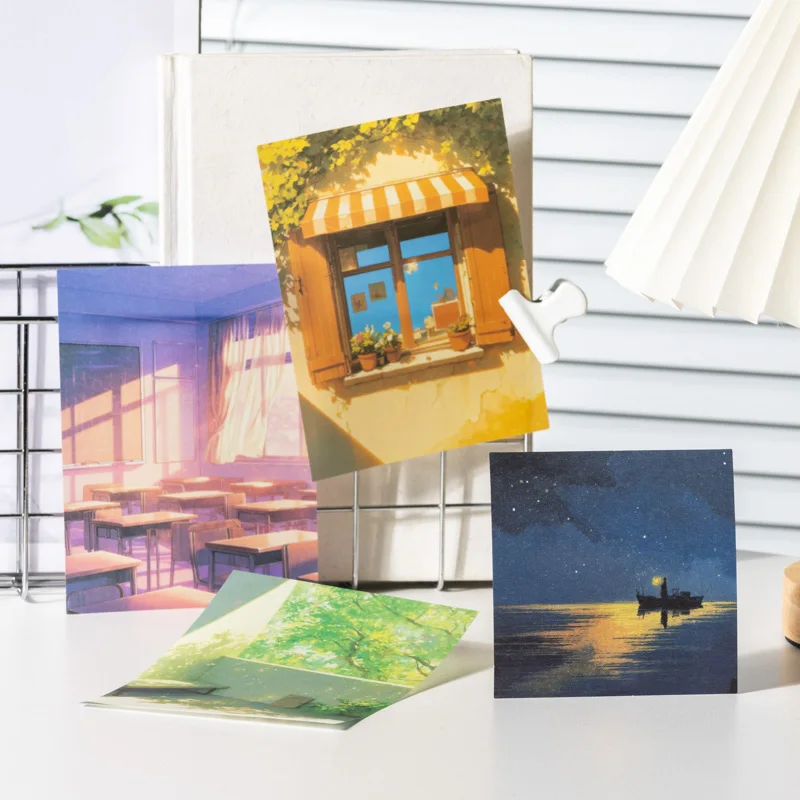 6packs/Lot Beauty is quietly happening series retro paper message paper memo pad