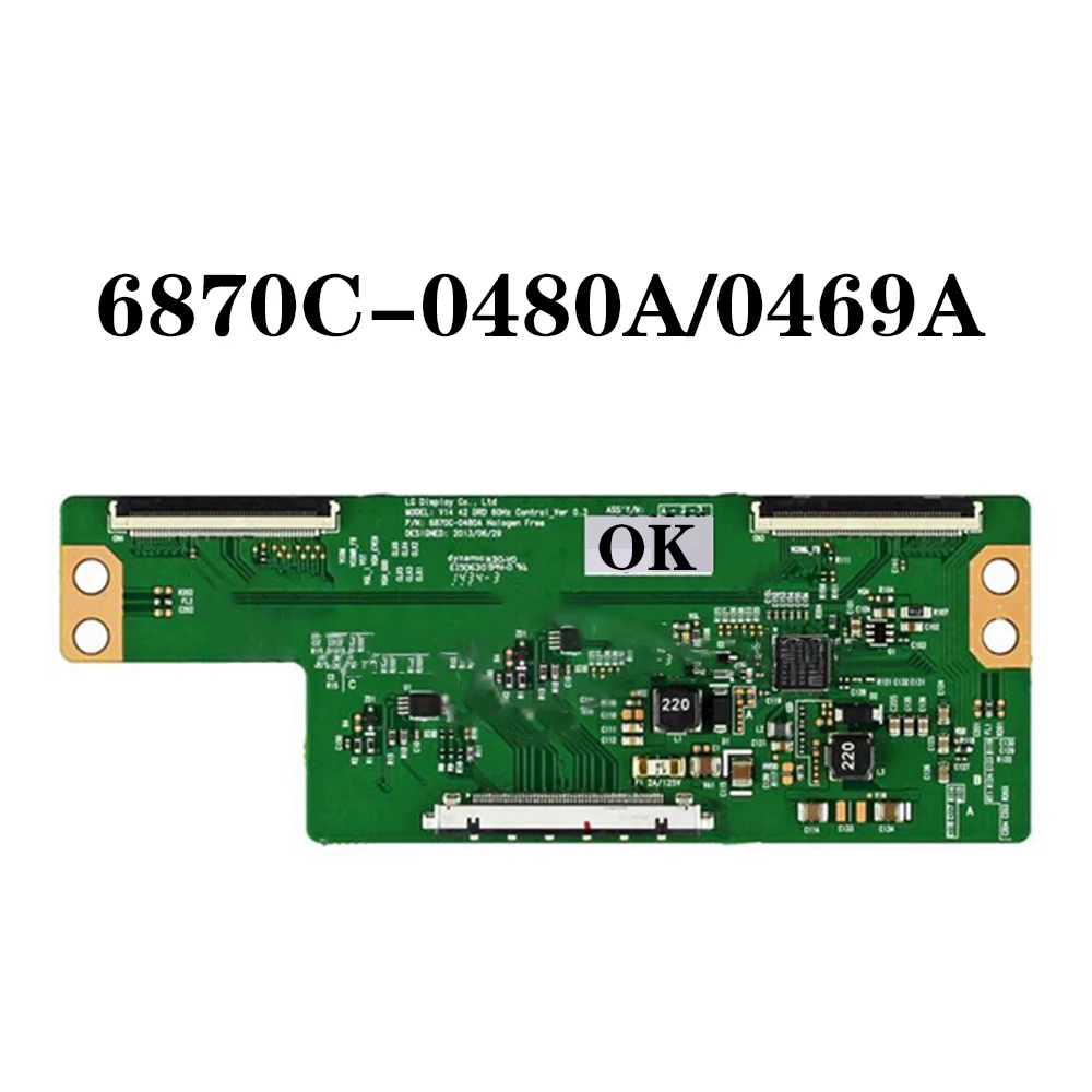 

free shipping Good test T-con board for for 42 inches TV LG V14 42 DRD TM120 6870C-0469A 42PFH5209/88 LC420DUJ-SGK1 43LF590V