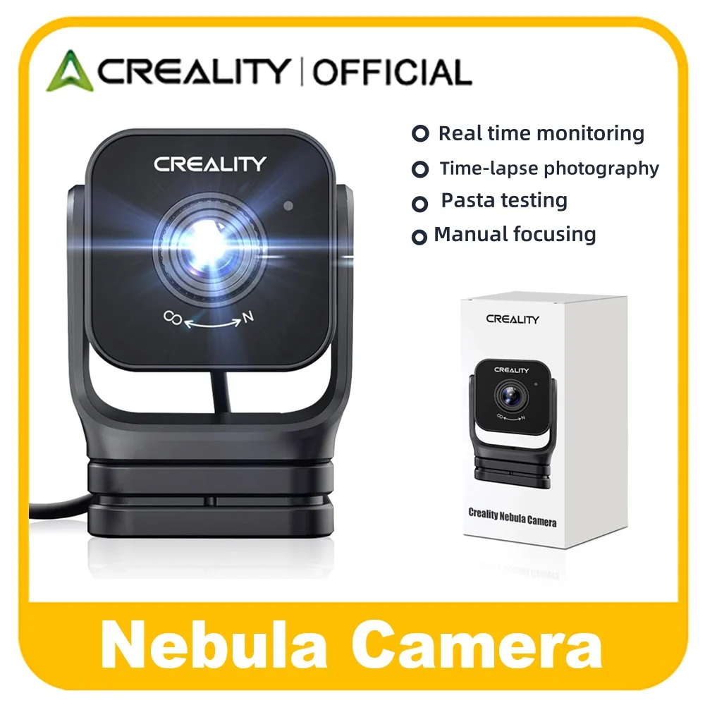 Creality Official Nebula Camera  USB 3D Printer Cam with Night Vision for Ender-3 V3 KE/CR-10 SE/Ender-3 V3/Ender-V3 Plus