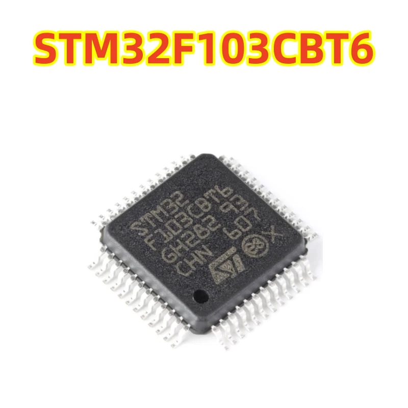（1~100pcs）100% brand new chip Original STM32F103CBT6 LQFP-48  Cortex-M3 32-bit Microcontroller-MCU