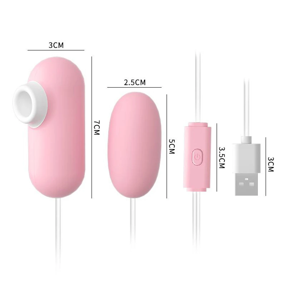 Female Masturbation Women Sexy Toy Double Vibrating Egg for Adults 5 Sets Sucker Clitoris Vibrator Egg Erotic Products for Women