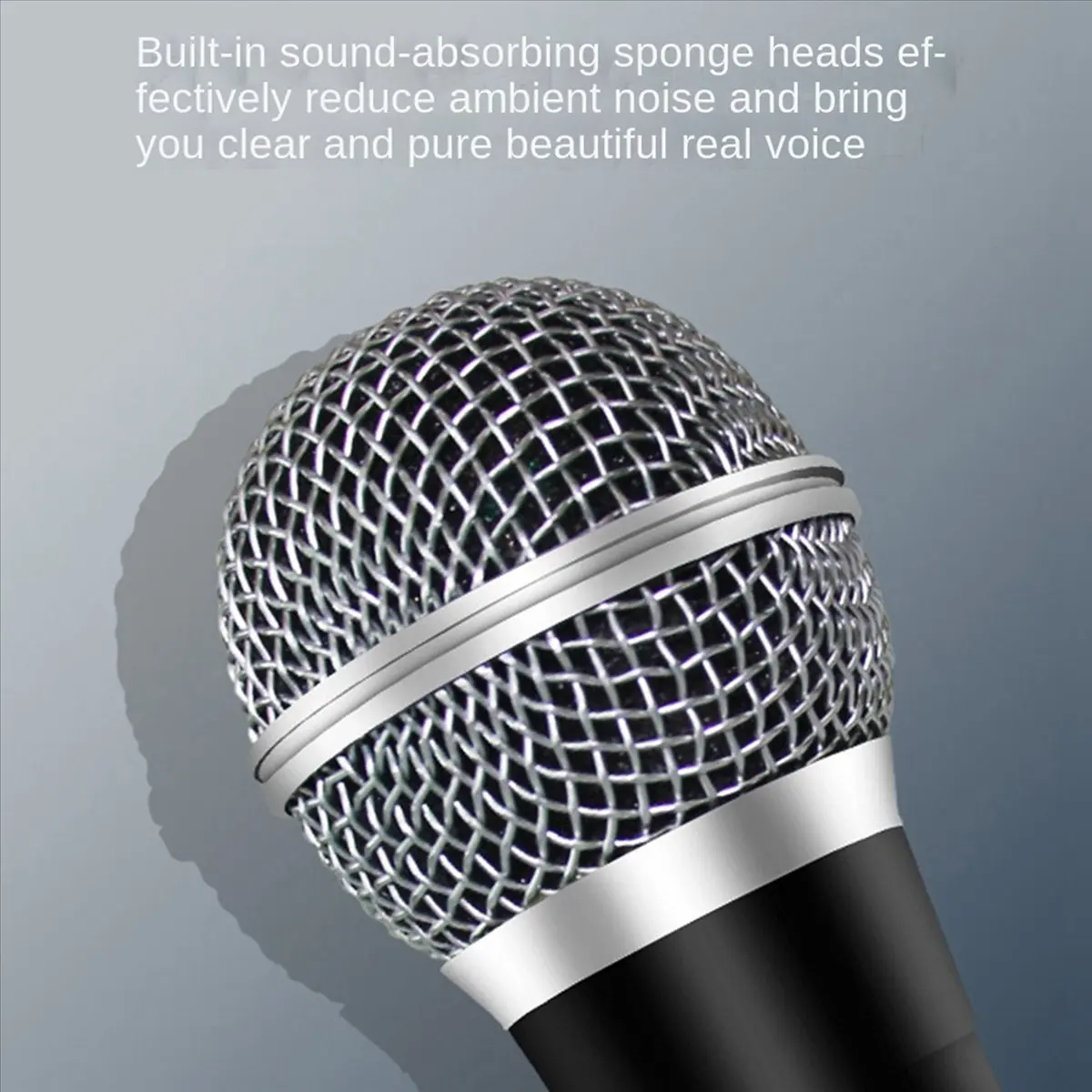 

[A75T] 5X Профессиональный проводной динамический микрофон для караоке, портативный, с чистым звуком, для вокала и музыкальных выступлений