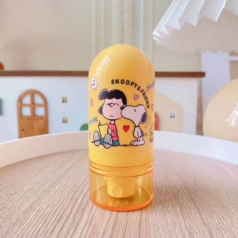30ml/50ml Snoopy Refillable Bottles Transparent Plastic Perfume Atomizer Cartoon Empty Spray Bottle Portable Travel Accessories
