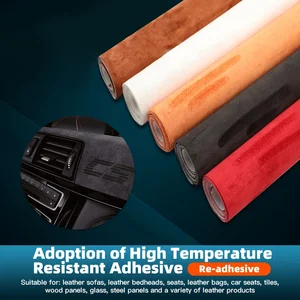 Sửa đổi nội thất của trang trại Velvet chất lượng cao cấp xe hơi, bao bọc chất kết dính vinyl, giá đỡ bảng điều khiển, băng ghế dự bị 10 Tiết kiệm tự bán hàng chính - 7