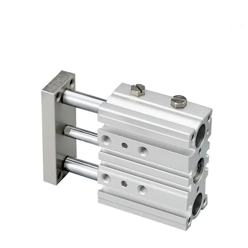Thin Cylinder with Rod Three Axis Three Bar Pneumatic Components MGPM12-10 MGPM12-20 MGPM16-40