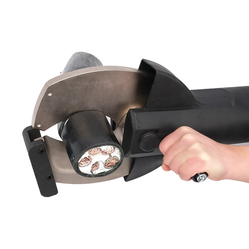 

Portable Rechargeable 120c Hydraulic Cable Cutter Handheld Type Continuous 110mm Cu/Al Cutting Battery