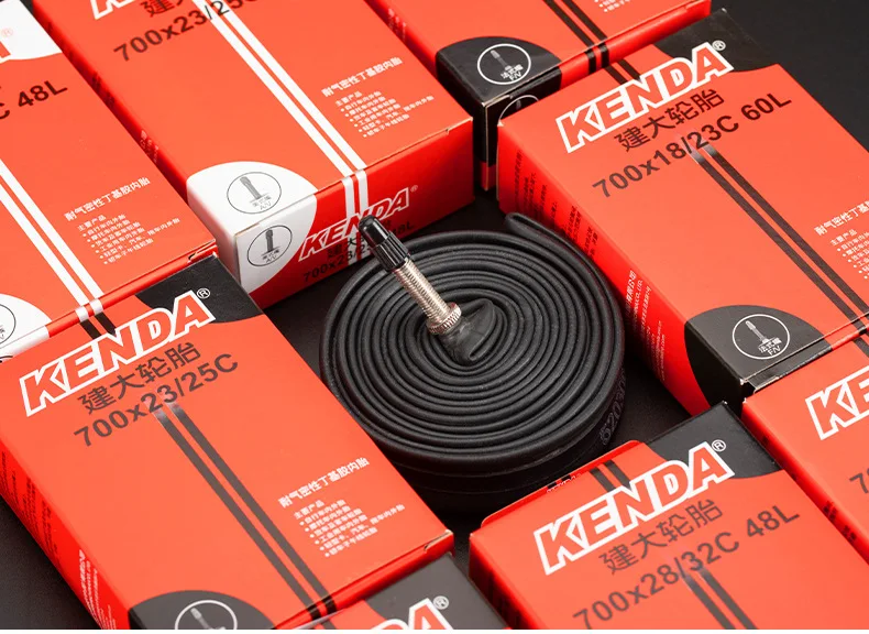 KENDA Fahrradschlauch 1PC 700C 23-25C 28-32C 35-43C Schrader Presta Butylkautschuk MTB Rennradschlauch Innenreifen Fahrradteile – Detail 6