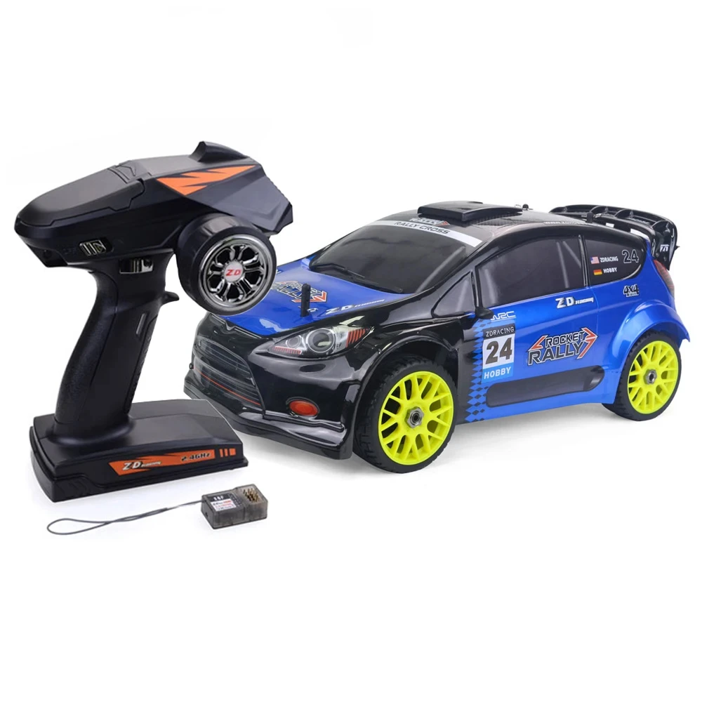 1/8 ZD Racing 9071-V2 08426 4WD Aluminum Alloy Rally Car 80KM/H/2.4Ghz 4CH Remote Controller/80A ESC/Electric Toy Car Model