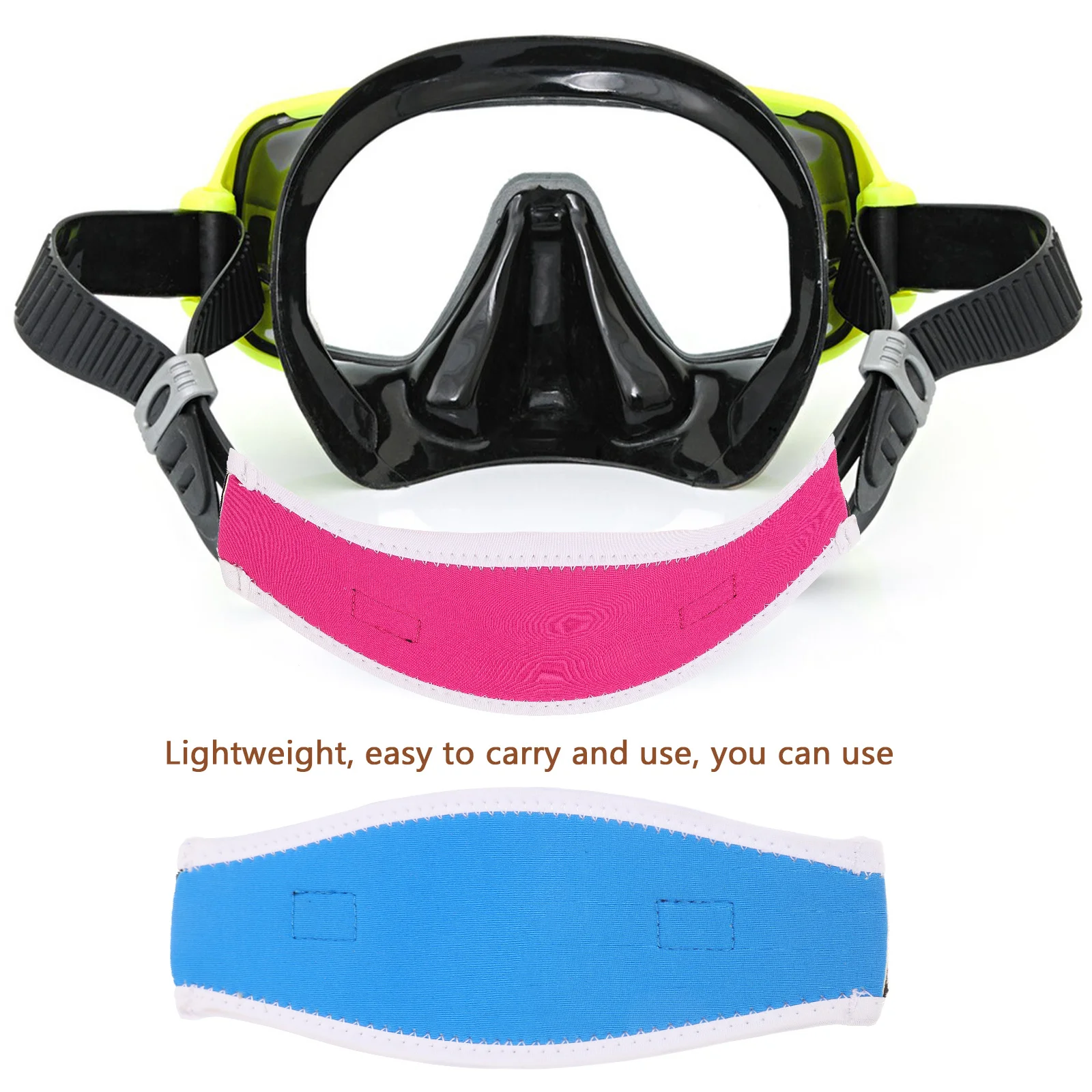 

Comfortable Diving Mask Strap Sleeve Neoprene Material for Hair Protection in Water Sports Mask Strap Diving Masks Cover