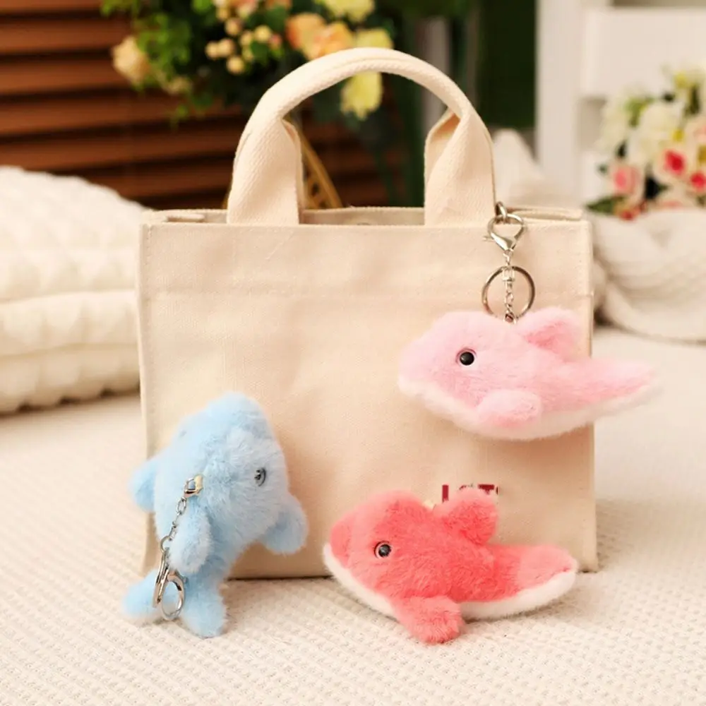 Porte-clés en peluche DolDave, animal de l'océan, breloques de sac à dos, animal en peluche, pendentif de sac de dessin animé