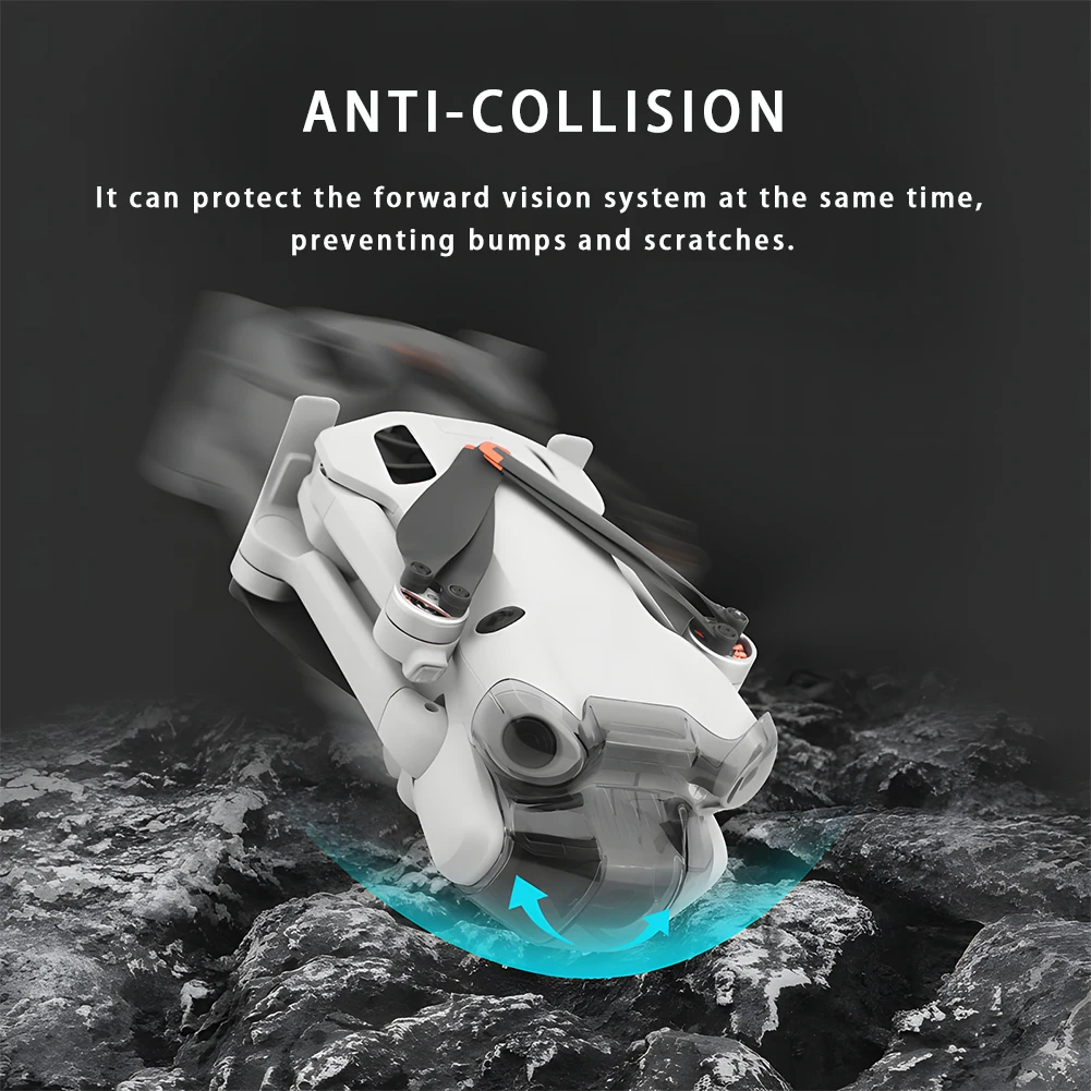 Mini 4 Pro Lens Cap Cover, Gimbal Protector & Obstacle Sensor Avoidance Protector Guard for DJI Mini 4 Pro Drone Accessories