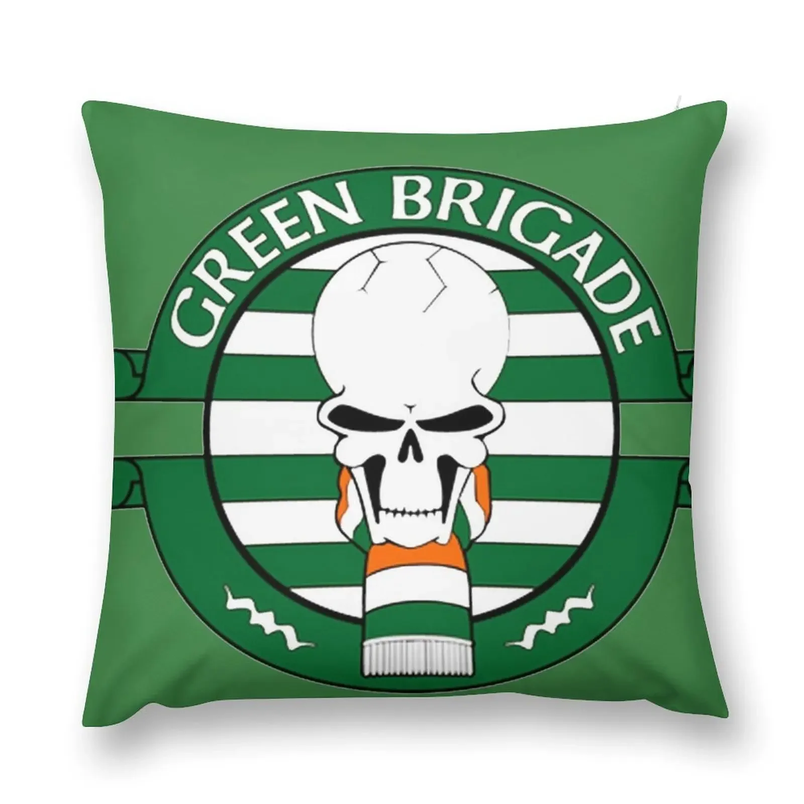 Green Brigade Throw Pillow Couch Pillows Plaid Sofa christmas ornaments 2025 luxury decor pillow