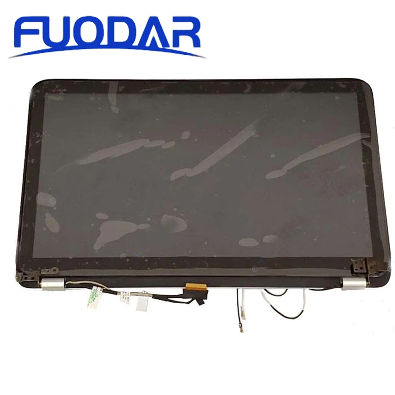 15.6“ Touch screen omplete Assembly For HP M6-N 15-q 15-j 788475-001 720550-001 40 pin Silver Color