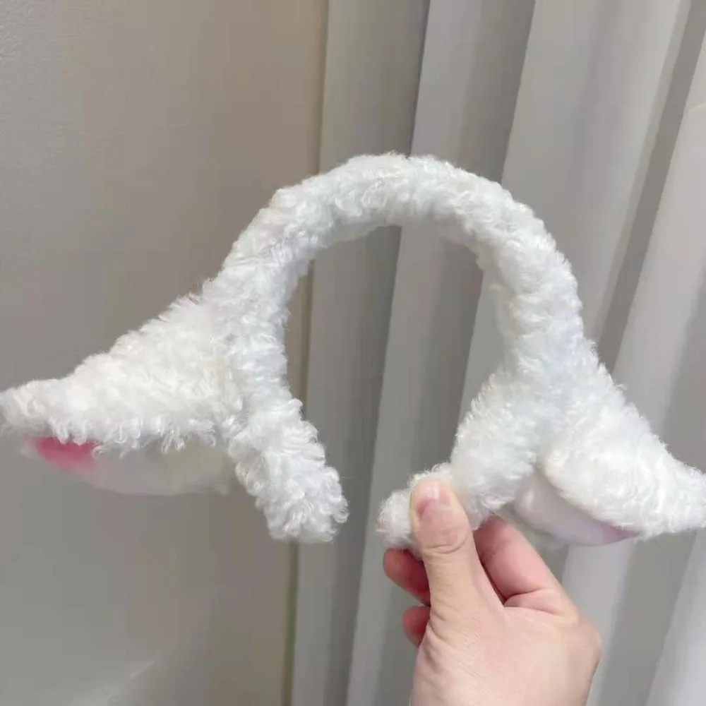 패션 미끄럼 방지 양귀 머리띠 귀여운 헤어 액세서리 헤어 후프 여성 소녀용 귀여운 만화 헤어밴드