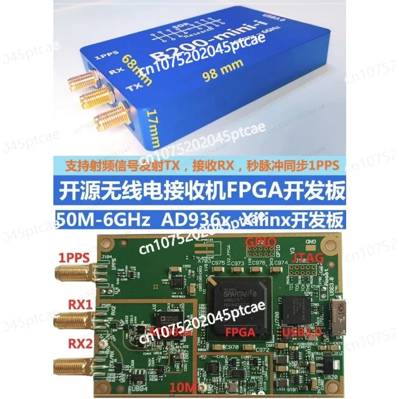

Development Board USRP B200-mini-i Scale-Down Version Software Radio Replace for Ettus B200Mini/B210