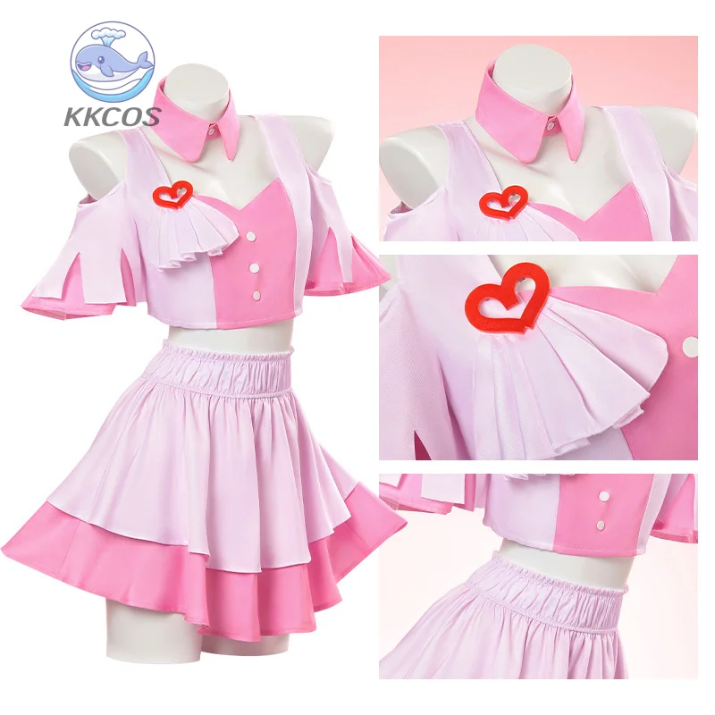 زي تنكري للذكرى الـ 4.5 من Pretty Derby - فستان المسرح العالمي للنساء لعبة الرسوم المتحركة لحفلات الهالوين KKCos