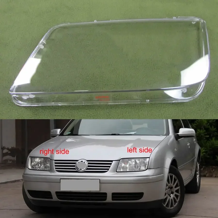 

Прозрачная крышка налобного фонаря для Volkswagen VW Bora Jetta MK4 1999-2005, корпус налобного фонаря, объектив из оргстекла, автозапчасти