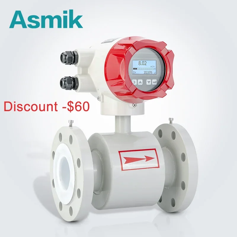 industrial acid water slurry split electromagnetic flowmeter/magnetic milk flowmeters