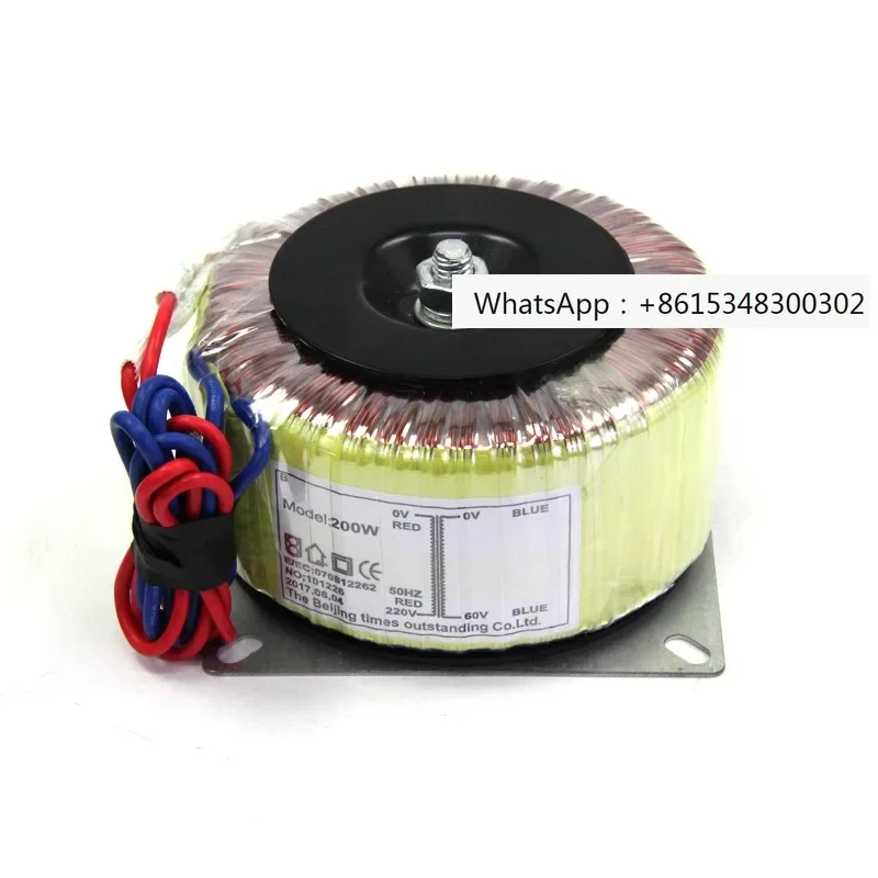 

Single phase electric ring transformer 220V AC to 60 110V 200W 400W 500W 600W 800W