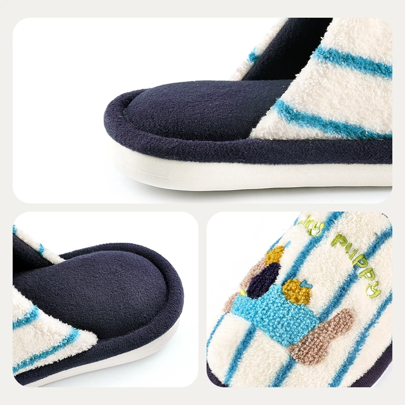 شباشب قطنية شتوية للأطفال من ماريو البهجة كارتونية لطيفة للأولاد والبنات في الأماكن المغلقة