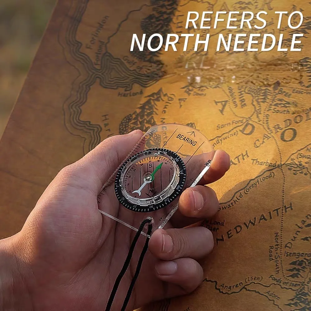 Compass North needle Mountaineering Camping Route navigation Outdoor camping Direction finding equipment Outdoor equipment