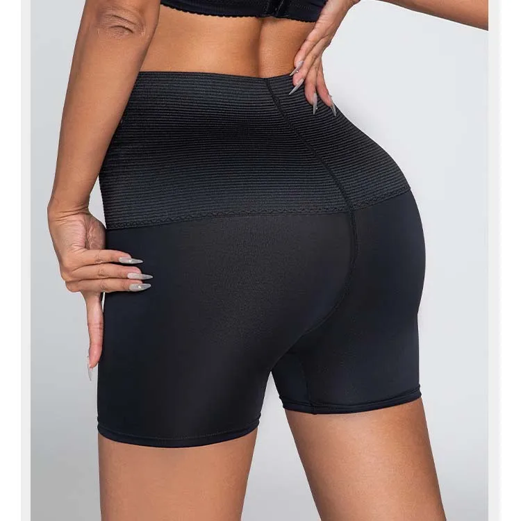 

Women's Solid Color High Waist Underwear For Women Intimate Lingerie Ultra Hot Panties Soft Body Shaping Tummy Control Boyshorts