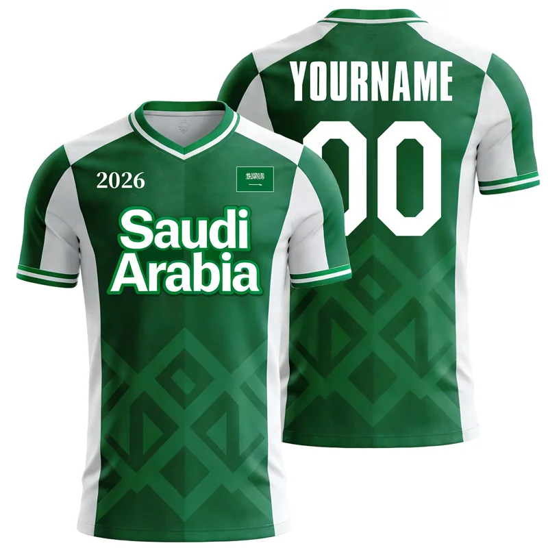 2026 New Scotland Haiti Austalia Uruguay Flag Football T Shirt Custom Name Number Printed Short Sleeve Casual Oversized Tops