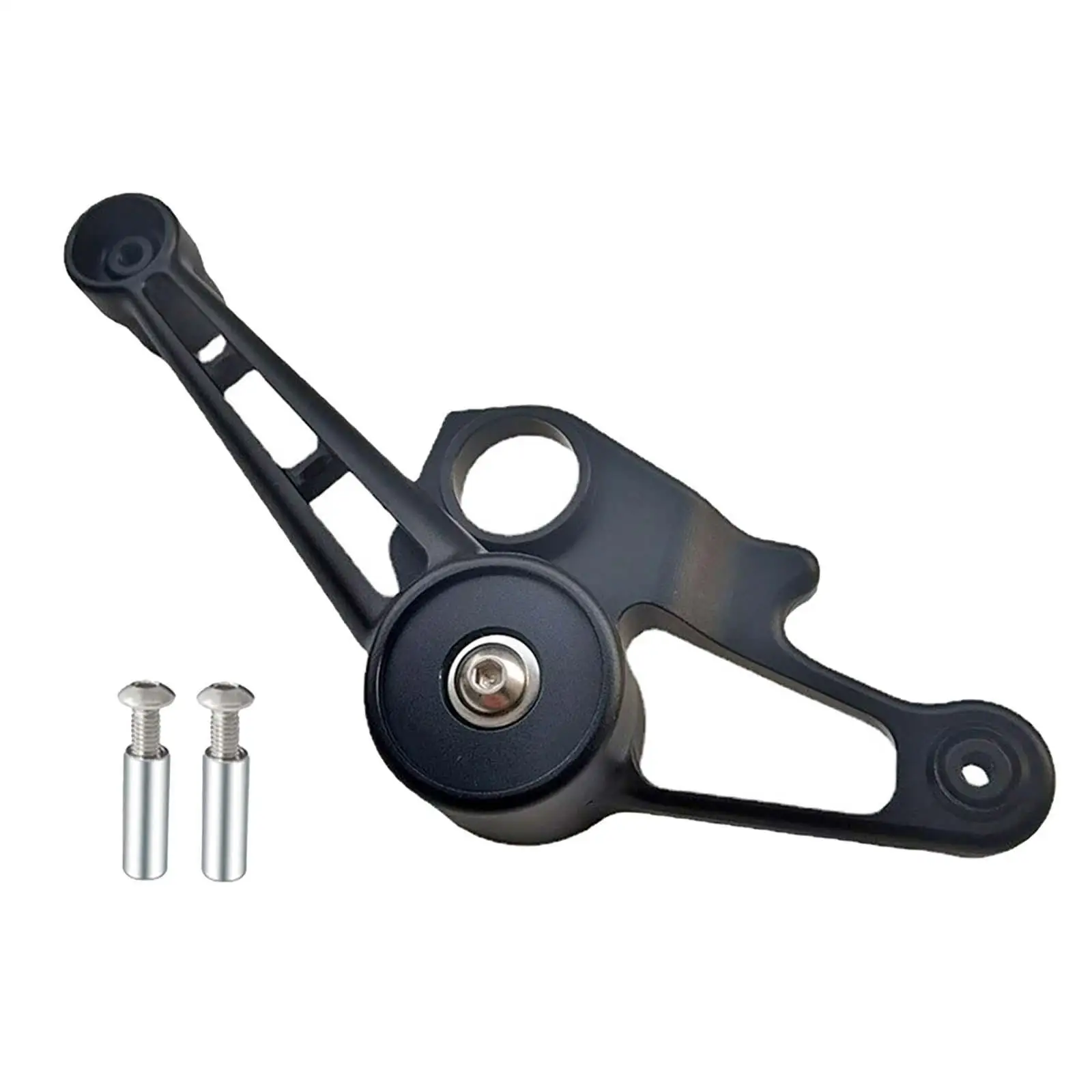 Bike Chain Tensioner for Folding Bike Easy to Install Tool Bike Chain Stabilizer with Screws for Biking Sports Outdoor Riding