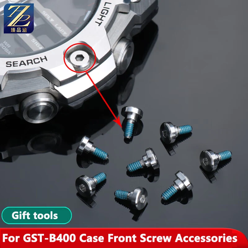 

GST-B400 Screw Accessories for Casio GST-B400 Case Front Screw Nut/Dial Rear Cover Screw Stainless Steel Screw Accessories