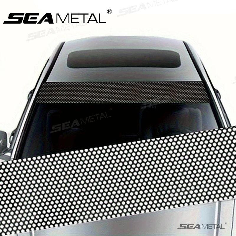 

SEAMETAL лобовое стекло солнцезащитная наклейка окно автомобиля солнцезащитный козырек лобовое стекло солнцезащитный козырек универсальная теплоизоляционная виниловая пленка