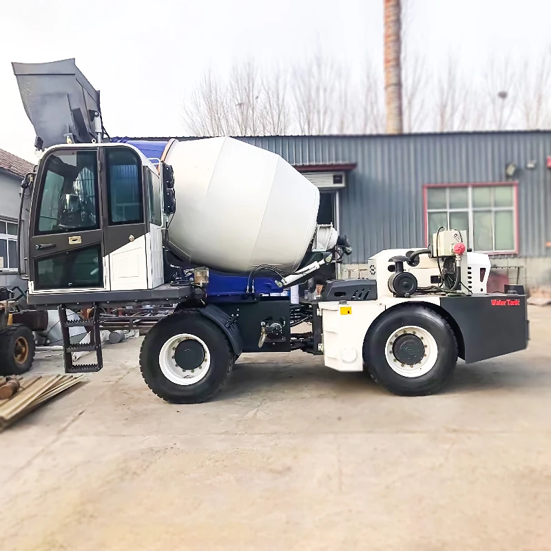 High-quality Mini Concrete Mixer Self Loading Concrete Mixer 0.5m³ Concrete Mixer Truck for Sale