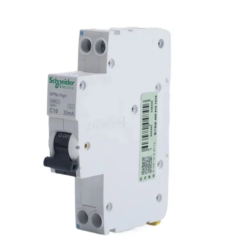 شنايدر A9 الجيل iDPNa vigi مزدوج في مزدوج خارج 1P + N 20A قطعة واحدة قواطع التسرب تصميم ممتاز سهل التركيب