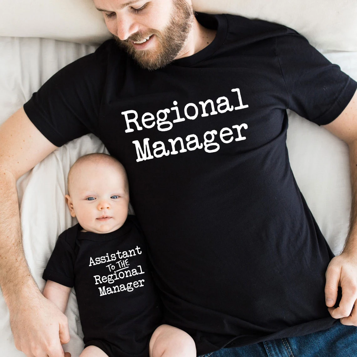 Matching Father Son Shirts The Regional Manager Shirt Father Son Matching Shirts Dad Son Matching Family Outfits