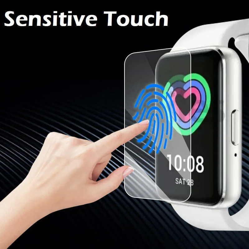 Гидрогелевая защитная пленка из ТПУ для смарт-часов Samsung Galaxy Fit3, Прозрачная мягкая защитная пленка для Galaxy Fit 3, 10 шт.