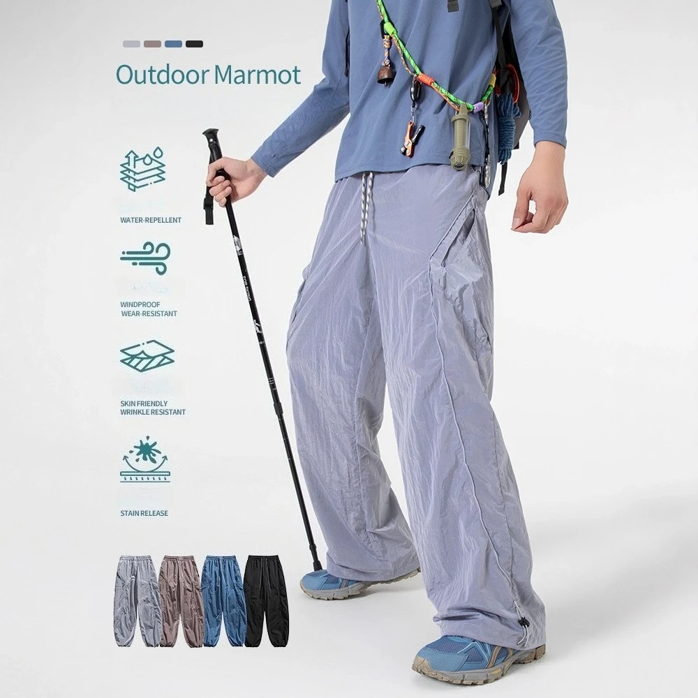 

Уличные 3-стойкие легкие нейлоновые брюки-карго для мужчин и женщин — дышащие, функциональные походные брюки с водонепроницаемыми техническими характеристиками