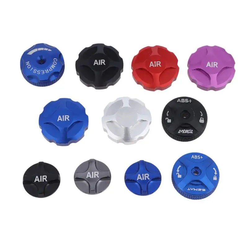 AliExpress NONE Bicycle Suspension Fork Cap Parts Manual Cover Aluminum Alloy Bike Air Cap Fork Protector For Mountain Bike