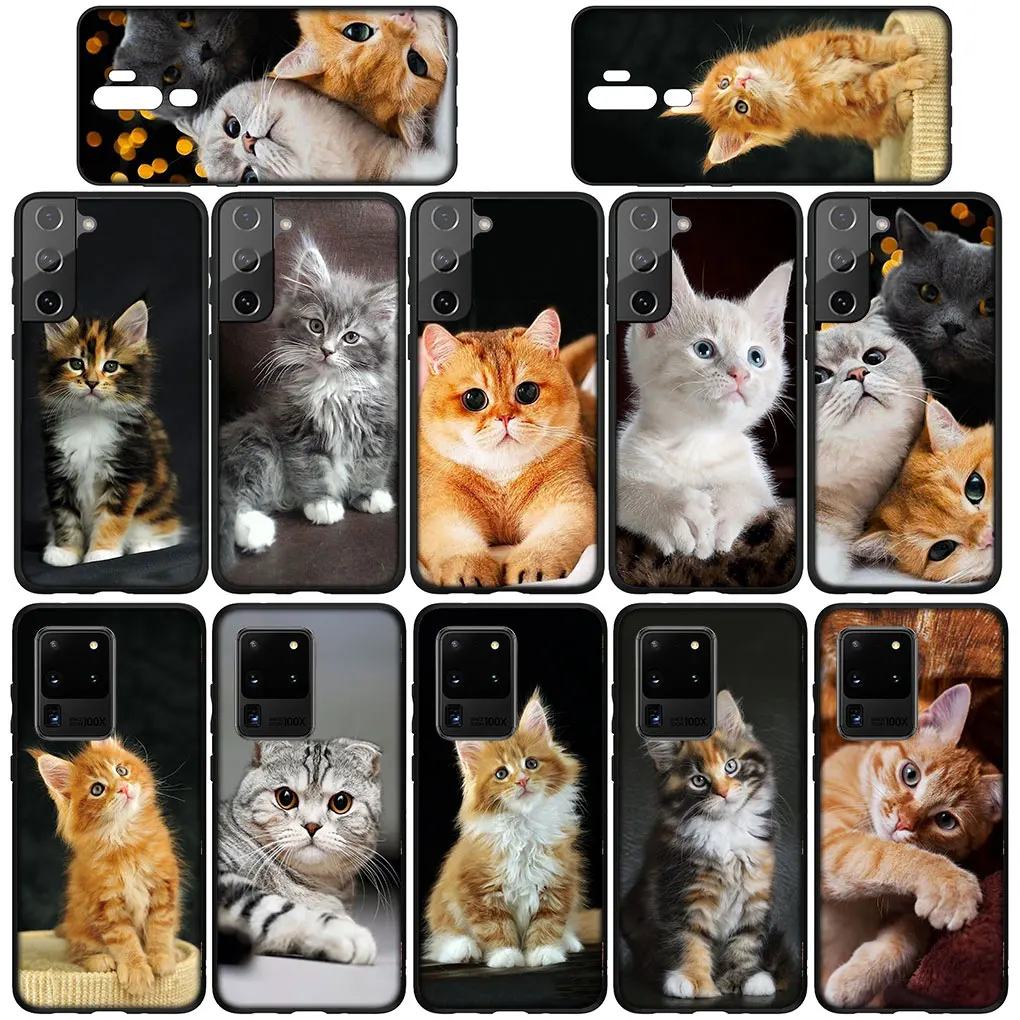 Cat Meow Soft Casing for Xiaomi Redmi Note 11 10 9 8 Pro 9S 10S 11S 9A 9C 9T 10A 10C 8A 7A C Phone Cover Case