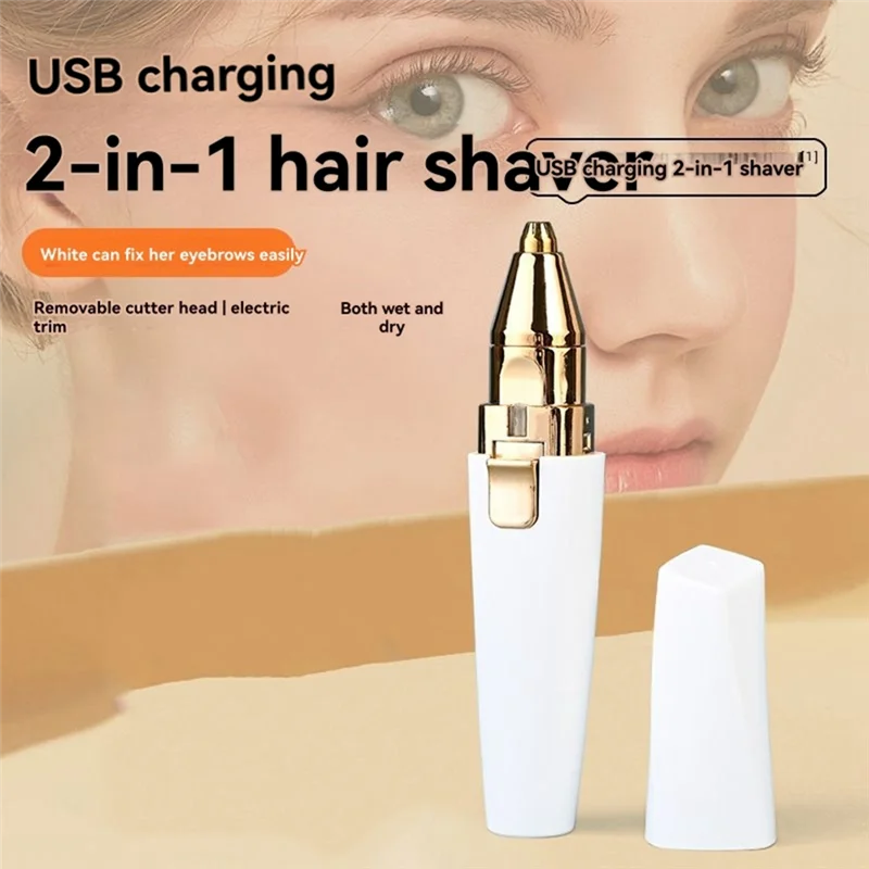 

B90B-2In1 Women Hair Trimmer Rechargeable Facial Hair Remover Rechargeable Facial Hair Remover