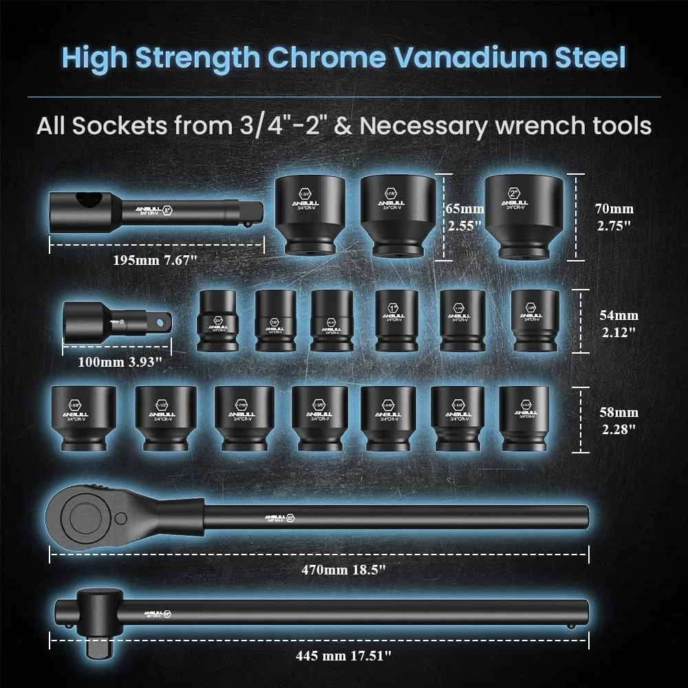 3/4" Drive Jumbo Im…