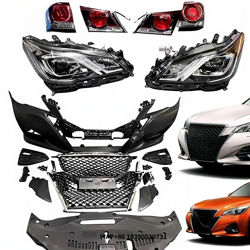 

New China Low Price Body Kit LH Headlight Headlamp Taillight Front Rear Bumper Assembly for Crown Kluger Highlander