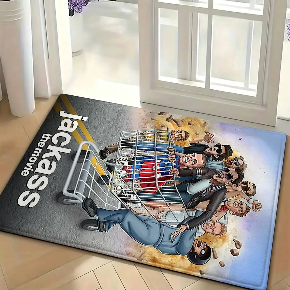 Jackass Best and Last J-Jackass Bedroom Decor Carpet  for Living Room Thick Plush Study Floor Mat Home Fluffy Soft Rug