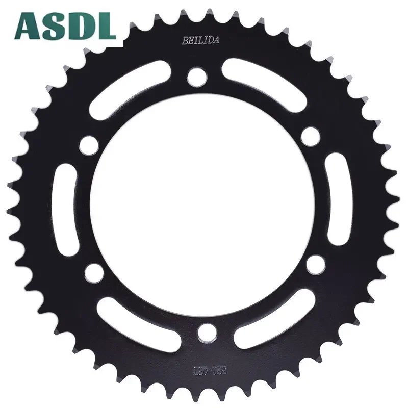 

520 46T Motorbike Rear Sprocket Gear For Kawasaki ZR250 1991-1996 ZXR250 1989-1998 ZR 250 ZX R250