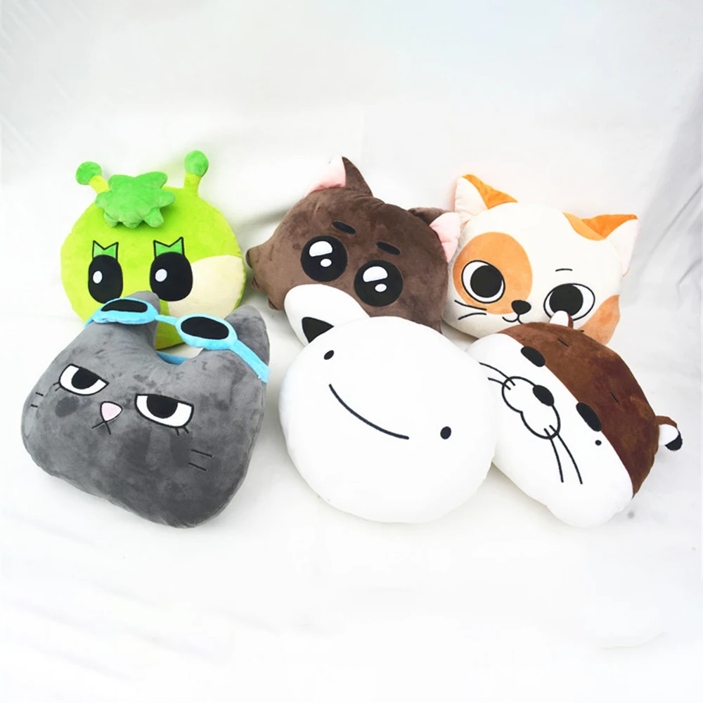 

KPOP BOYNEXTDOOR Cartoon Plush Pillow SUNGHO RIWOO JAEHYUN TAESAN LEEHAN WOONHAK Embroidered Doll Cushion Car Sofa Decor Gift