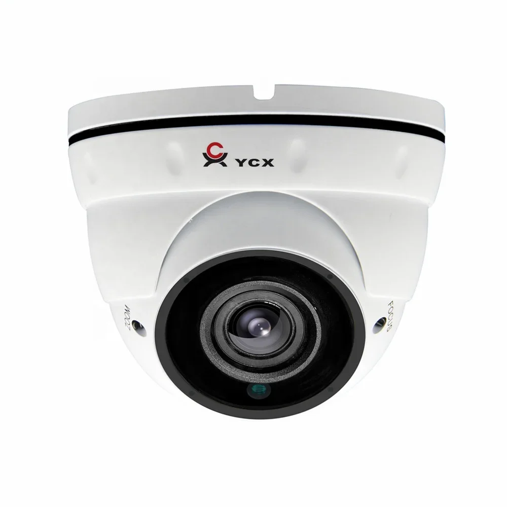 

2026 Высококачественная 5-мегапиксельная купольная IP-камера Ycx OEM CCTV с PoE/P2P, встроенная