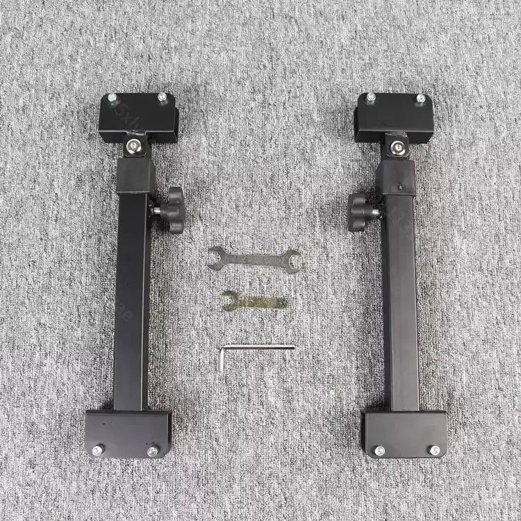 Folding racing simulation steering wheel game bracket mounting panel reinforcement for enhanced stability