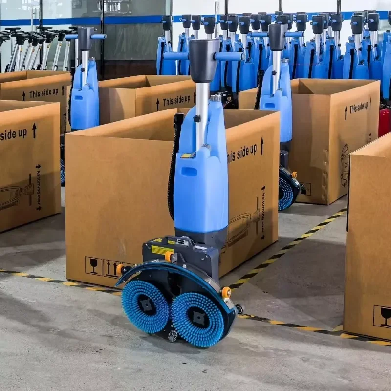 

Robust Sweeper Machine and Industrial Floor Scrubber for Cleaning Large Warehouses and Factories