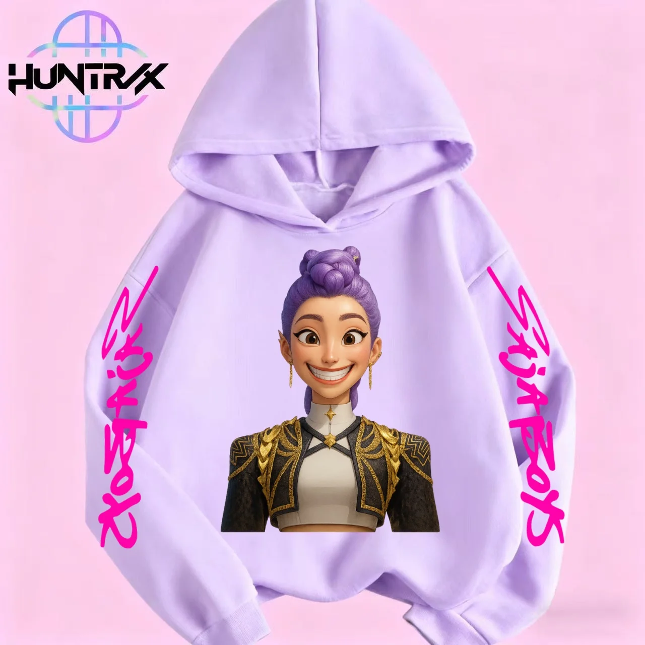 سترة بغطاء للرأس من Saja Boy Kpop Devil Hunter - سترة بغطاء للرأس عصرية مثيرة للاهتمام على طراز الهيب هوب للرجال #1