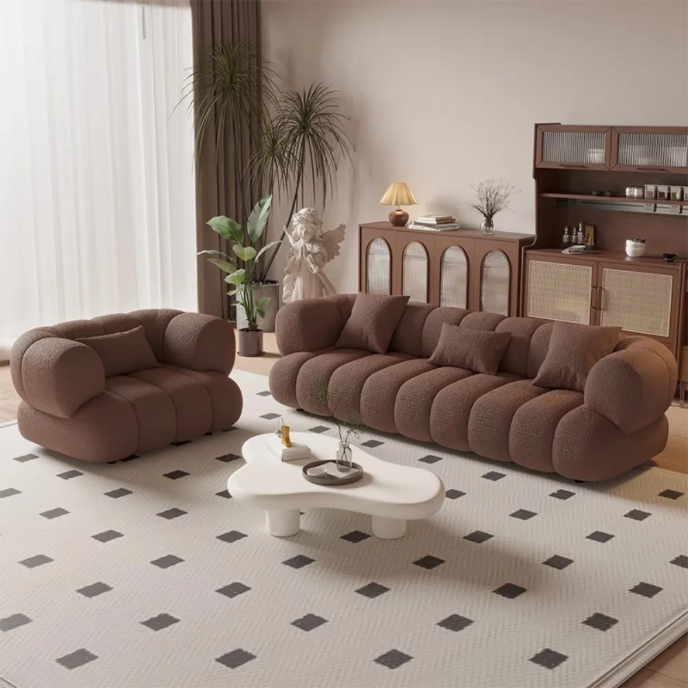 Plush Luxury Living Room Sofa Family Minimalist Relaxing Sofa Lounger Filler Muebles Para El Hogar Furniture Decoration